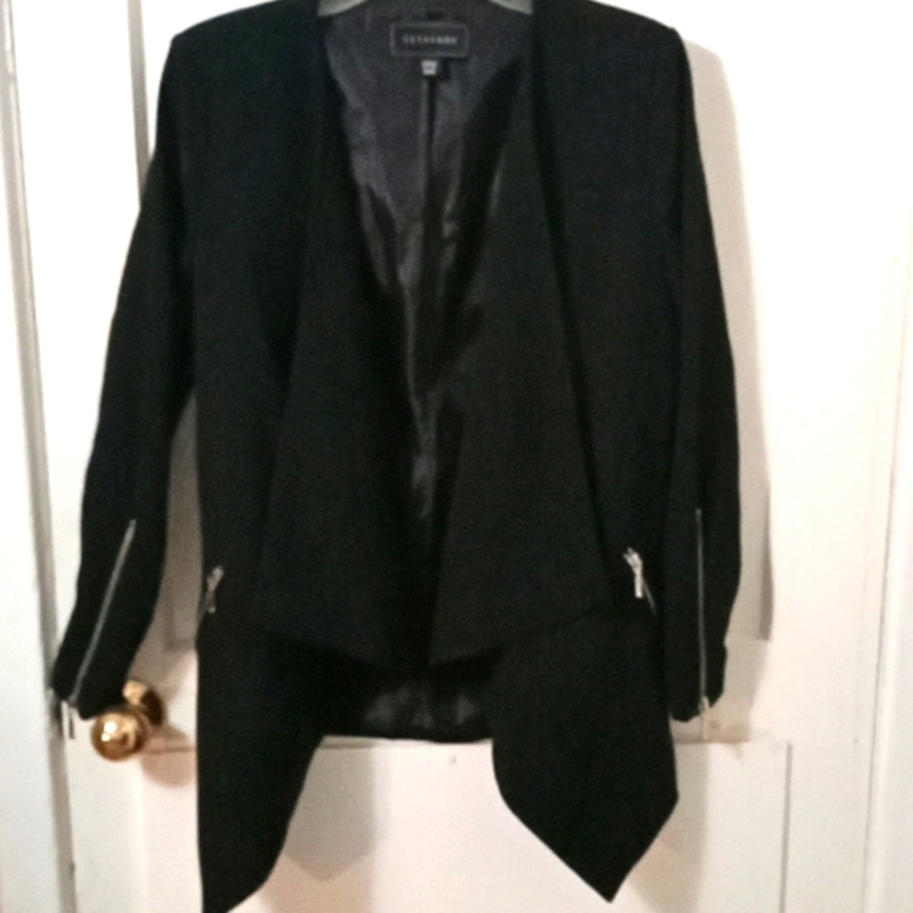 Black 'METAPHOR' EVENING JACKET